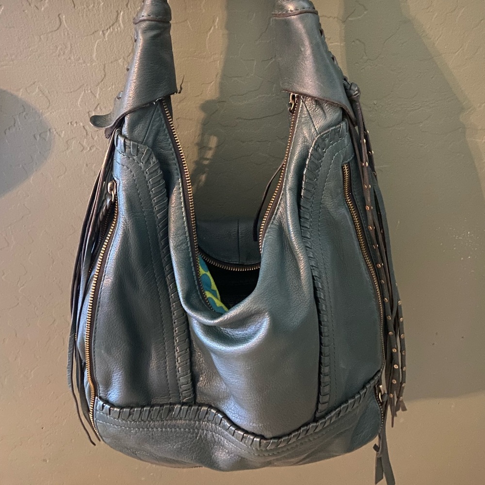 Leather Hobo Style Purse